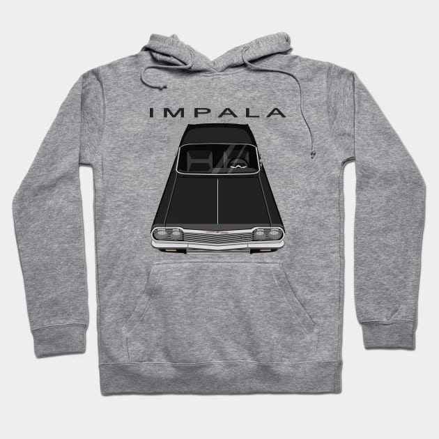 Chevrolet Impala SS 1964 - black Hoodie by V8social